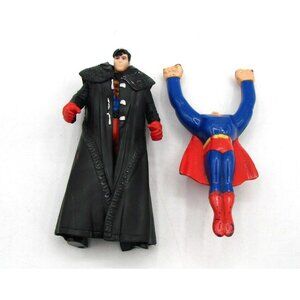 Flying Superman Man of Steel Super Boy Action Toy Figures Vintage DC Comics 1997